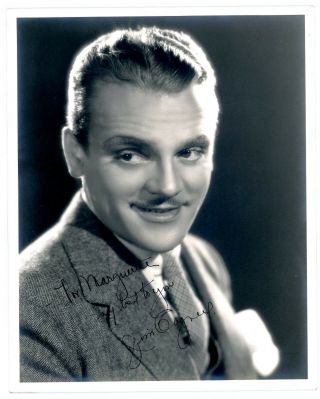 James Cagney Vintage 1930s Signed Dblwt Welbourne Photo Autographed