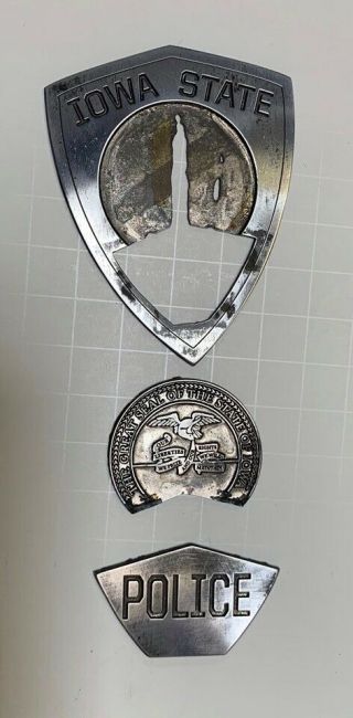 Star Trek (2009) Iowa State Police Trooper Badge Designs And Plates