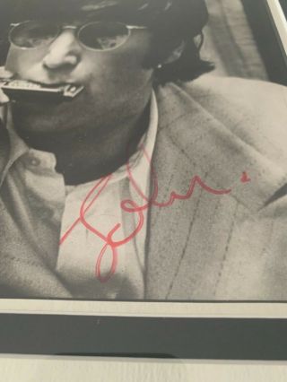 BEATLES 1967 John Lennon signed photograph Tracks and Caiazzo COAs autograph NR 7