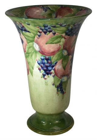Early and Massive Moorcroft Pottery Pomegranate Ceramic Floor Vase Estate Fresh 2