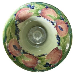 Early and Massive Moorcroft Pottery Pomegranate Ceramic Floor Vase Estate Fresh 5