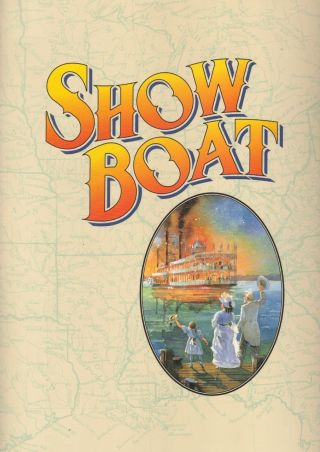 " Show Boat " Broadway Souvenir Program 1994 Obc Elaine Stritch,  Rebecca Luker
