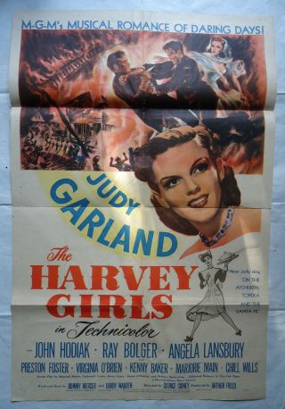 Judy Garland/harvey Girls/ 1 Sheet Poster 1945