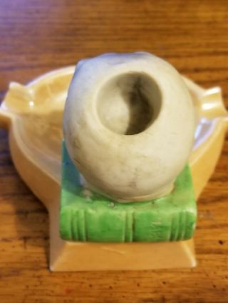 Vintage Skull Ashtray with MOVING JAW. 5