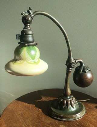 Tiffany Studios Art Glass Lamp Shade Bell NR 5