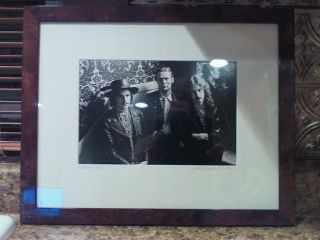 Jim Marshall,  Photo Of Cream In Sausalito,  Ca 1967,  Framed And Signed By Marshall