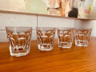 Baccarat Harcourt 1841 Crystal Tumblers,  Set Of 4 -