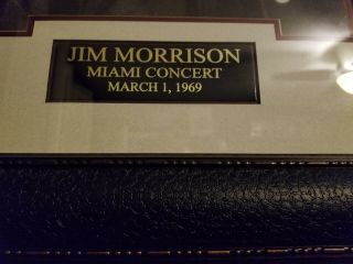 Jim morrison Trial documents signed by defense attorney 2