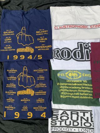 The Prodigy Tour T Shirts x 8 - 1994/95 - Collectors Items 6
