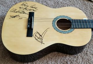 UB40 SIGNED GUITAR ASTRO & MICKEY VIRTUE RED RED WINE I GOT YOU BABE BAS JSA 8