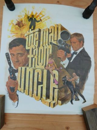 Nbc 1966 X4 Posters Bonanza Get Smart I Spy Man From Uncle.  Economy Priced