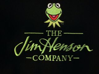Vintage Muppets Jim Henson Company Film Crew Jacket 1999 Muppets From Space EUC 2