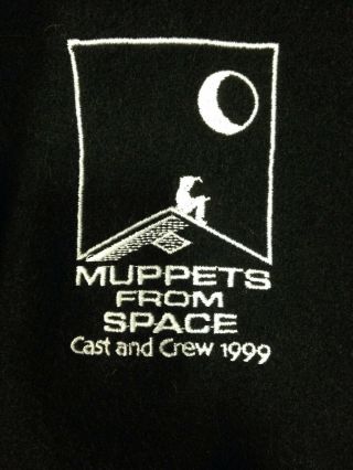 Vintage Muppets Jim Henson Company Film Crew Jacket 1999 Muppets From Space EUC 4