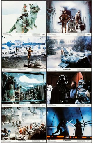 Star Wars: Episode V - The Empire Strikes Back (1980) Us Lobby Card Set Near