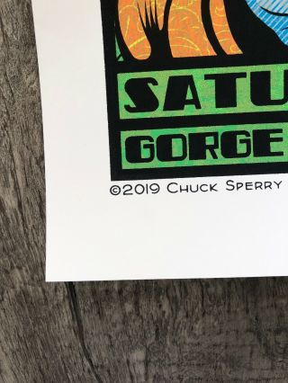 Dave Matthews Band - Chuck Sperry - Gorge - 8/31/2019 - Poster (1700/1700) 3
