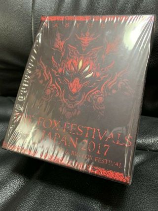 Babymetal 6 Blu - Ray Box The Fox Festivals In Japan 2017 Five Fox Rare