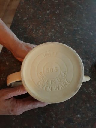 Watt pottery apple Tea Pot 5