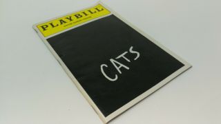 September 1997 - Winter Garden Theatre Playbill - Cats - Randy Bettis