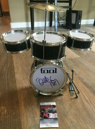 Danny Carey Of Tool Signed Mini Drum Kit Jsa