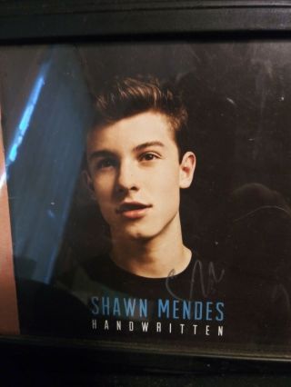 TAYLOR SWIFT/SHAWN MENDES AUTOGRAPHED 