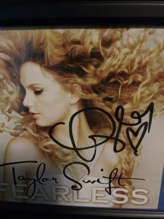 TAYLOR SWIFT/SHAWN MENDES AUTOGRAPHED 