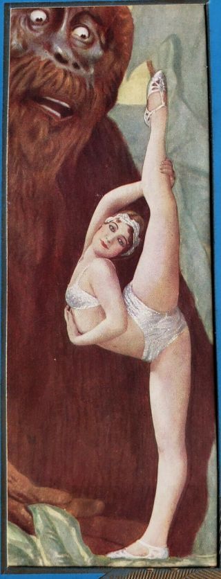 1929 Folies Bergere Program,  Burlesque,  Girlie Flapper Photos,  French Follies