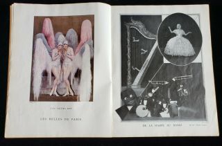 1929 Folies Bergere Program,  Burlesque,  Girlie Flapper Photos,  French Follies 7
