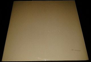 The Beatles White Album 1968 No.  0004642 MONO PMC7067 - 8 EMI UK Top Opening Sleeve 2