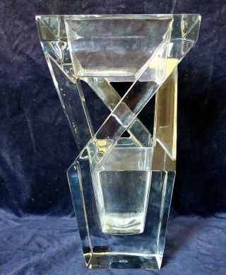 Baccarat France Crystal Vase 