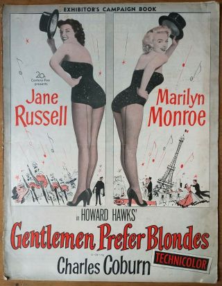 Gentlemen Prefer Blondes,  Marilyn Monroe,  Jane Russell,  1953