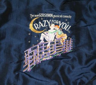 CRAZY FOR YOU Cast & Crew Only Jacket Large 3