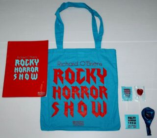 Rocky Horror Show - 2019 Sweden Tour - Programme,  Bag,  Condom,  Balloon & Lollies