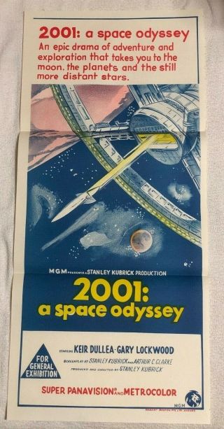 2001 A Space Odyssey 1968 Cinema Movie Poster N