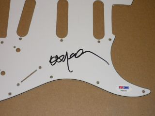 Willie Nelson Signed Guitar Pick Guard Psa Dna Fender Guitar Stratocaster