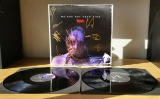 Slipknot We Are Not Your Kind Signed Vinyl 2lp 2019 Rare Proof Corey Taylor