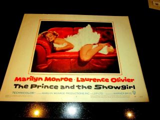 Prince And The Showgirl,  Monroe,  Olivier,  Lobby Card,  1957,  6,  Best
