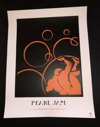 Pearl Jam Ames 2003 East Troy Poster Ap1