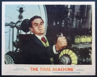 The Time Machine Rod Taylor Time Traveling Sci - Fi 1960 Lobby Card 6
