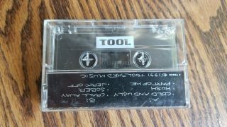 TOOL 72826 Cassette 1991 Demo Tape Tool Shed Rare 7