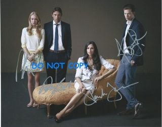 Hemlock Grove - All 4 Main Cast Hand Signed Photo With - Autographed Photo