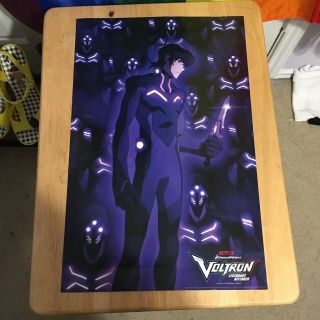 Voltron Legendary Defender Wonder Con 2017 Poster Very Rare