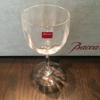 baccarat montaigne optic set of 12 wine goblets 2,  Height 6 3/8”, 2