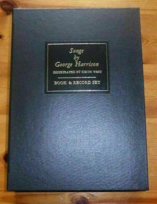 Songs By George Harrison Volume 2 Book & Single.  Signed.  Beatles.  Genesis.