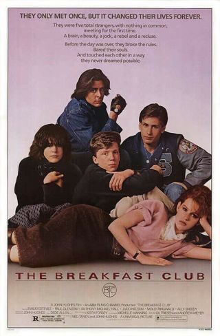 The Breakfast Club (1985) Movie Poster - Single - Sided - Rolled