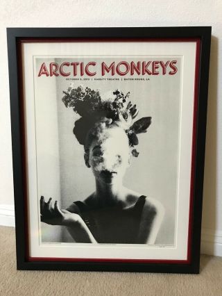 Arctic Monkeys Concert Poster / Third Alert Designs Poster 63/75 Baton Rouge La