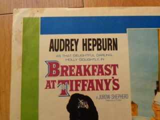 Breakfast at Tiffany ' s Movie Poster 1961 6