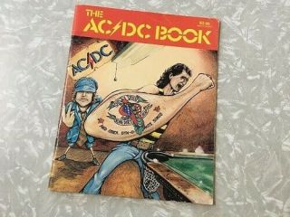 Ac/dc 1976 The Ac/dc Book - Dirty Deeds Done Dirt Song Book.