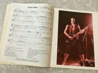 AC/DC 1976 The AC/DC Book - Dirty Deeds Done Dirt Song Book. 4