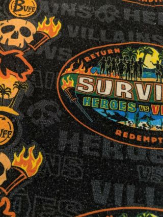 Survivor Heroes Vs.  Villains 20 Yin Yang Black Buff 2