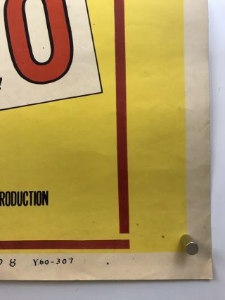 BUTTERFIELD 8 Movie Poster (Fine) 40x60 ‘60 Elizabeth Taylor Laurence Harvey 005 8